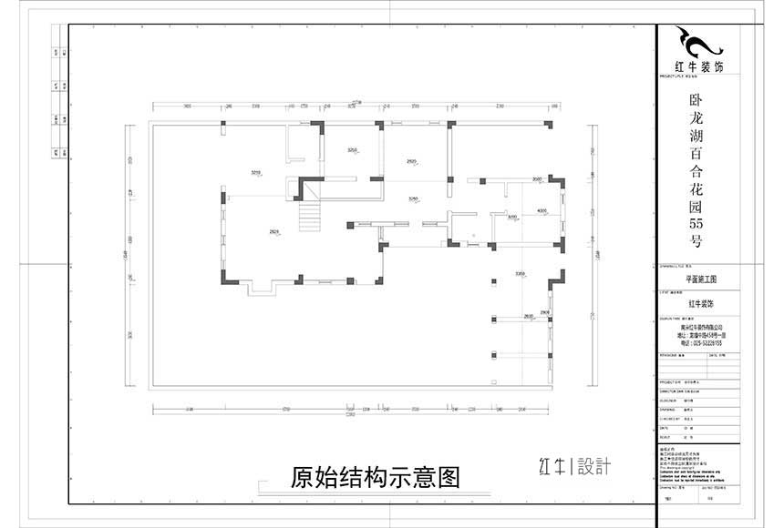 860x580_1樓（lóu）原始結構圖