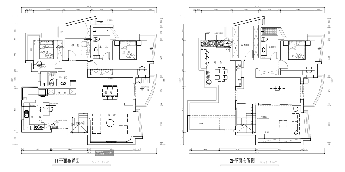 南京260㎡輕奢別墅裝修，夢想與現實的交織（zhī），感受（shòu）法式的浪（làng）漫