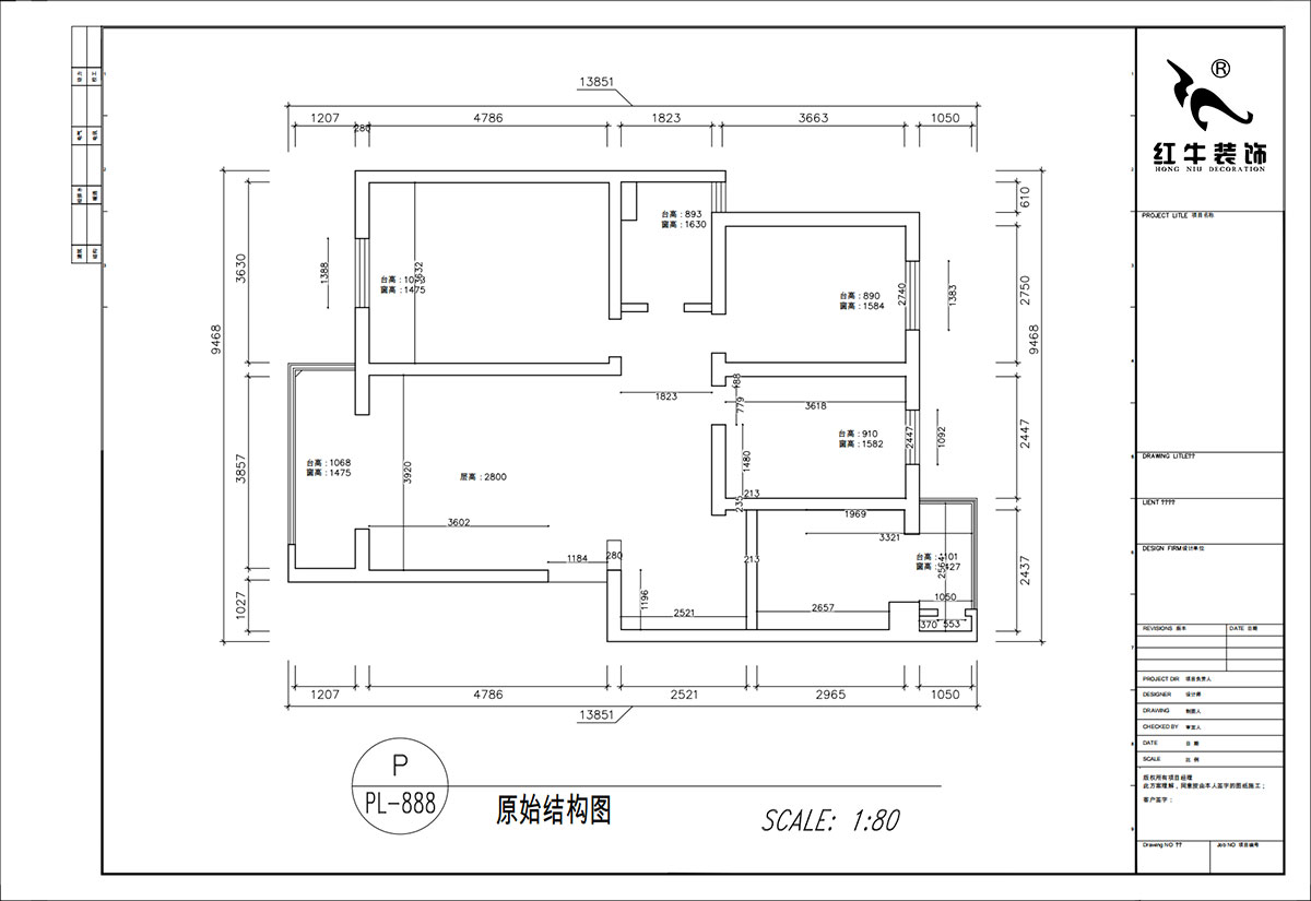 顧娟｜月牙湖花園17-202-107㎡-現代簡約風（fēng）格｜3室2廳1衛｜舊房裝修｜定製家｜全包14